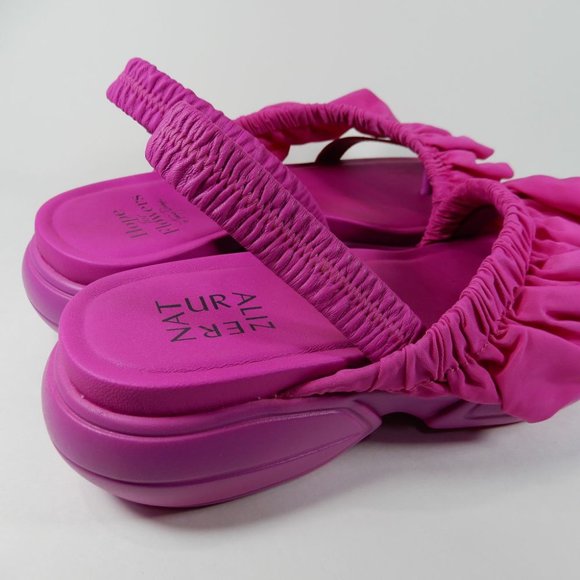 TRACY REESE NATURALIZER Hope For Flowers Firecracker SANDALS Size 7 Fuchsia NEW - Picture 9 of 15